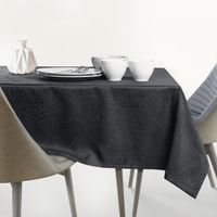 Obrus Plamoodporny GAIA 155x220  C. Szary AmeliaHome