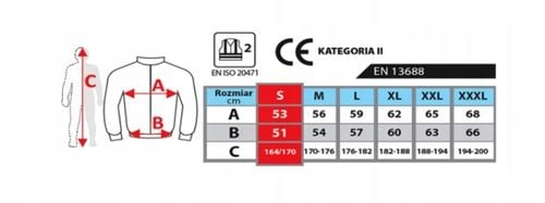 kurtka softshell odblaskowy, rozm. s, żółty na Arena.pl