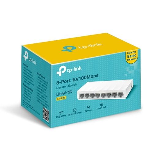 TP-LINK TP-Link LS1008 switch 8x10/100 na Arena.pl