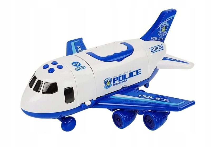 TRANSPORTER SAMOLOT + 3 AUTA POLICJA zdjęcie 6