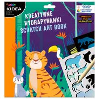 KREATYWNE WYDRAPYWANKI Z SZABLONAMI A KIDEA 0273