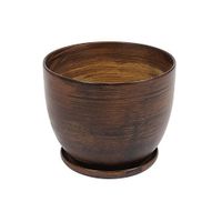 DONICZKA CERAMICZNA BARYŁKA 3 Ciemne drzewo 19x15 cm