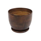 DONICZKA CERAMICZNA BARYŁKA 3 Ciemne drzewo 19x15 cm