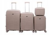 Komplet Wytrzymałych Walizek Podróżnych BAGIA TRAVEL PREMIUM