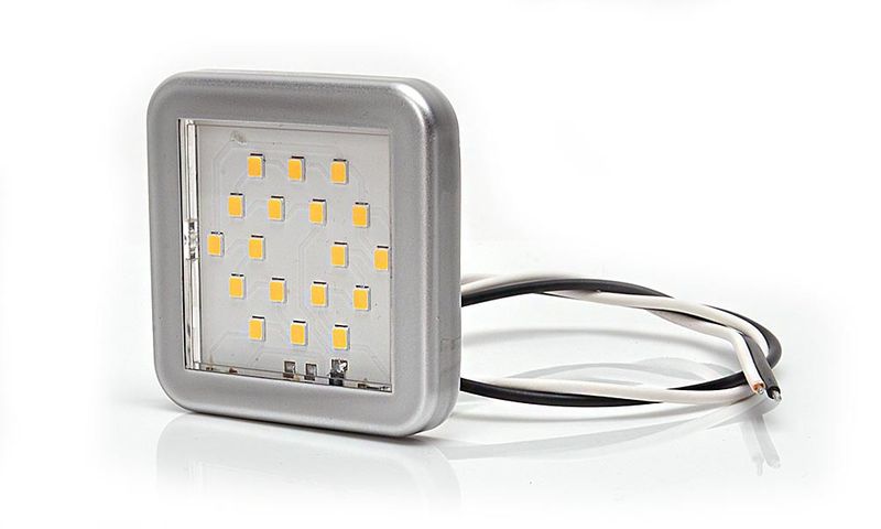 Lampa LED oświetlenia wnętrza kwadratowa 24V (990) zdjęcie 5