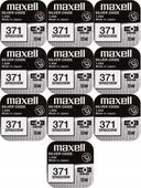 Bateria Srebrowa Maxell 371 SR920SW SR69 10szt.