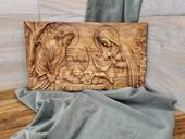 Płaskorzeźba Święta Rodzina oryginalny prezent r35