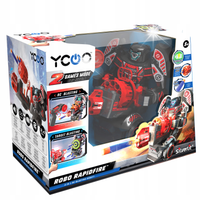 SILVERLIT ROBO RAPIDFIRE ROBOT ZABAWKA DLA DZIECI STRZELANIE DO CELU