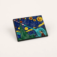 Starry Night Goku | 3 cm | Metal | Przypinka Anime | Dragon Ball