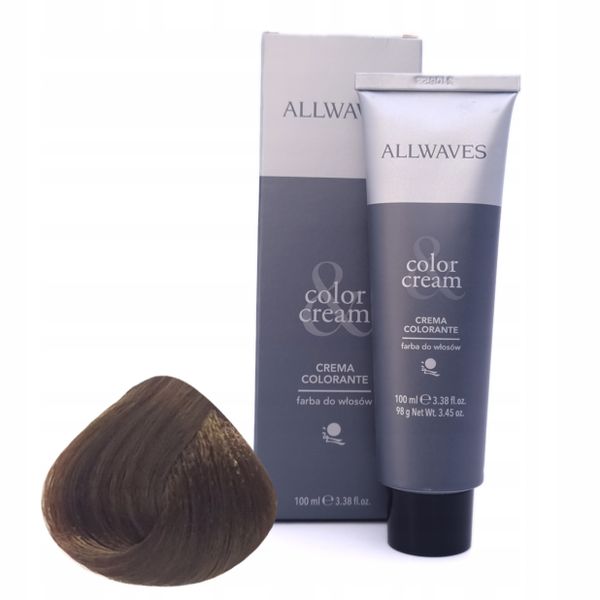 ALLWAVES Farba Do Włosów 6.00 Ciemny Blond 100ml zdjęcie 1