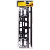 ramka do mocowania tablic rejestracyjnych czarna - bis 93-001