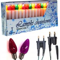 Tradycyjne Lampki choinkowe Rum-Lux 8,25m 16 lampek