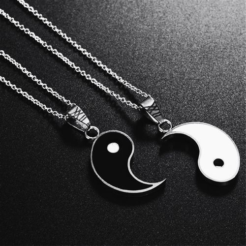 Naszyjnik dla Pary Yin Yang Równość Charmonia Talizman Jin Jang Znak 2 szt. na Arena.pl