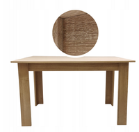 Stół do jadalni i salonu 120x80 cm dąb ADAM minimalistyczny