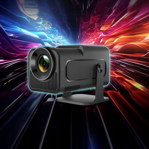 PROJEKTOR RZUTNIK ANDROID TV WIFI FULL HD PRZENOŚNY SMART GŁOŚNIK OBROTOWY na Arena.pl