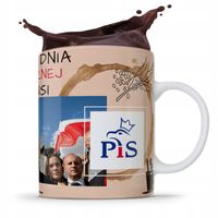 Kubek Full Print Prezesa Jarosław Kaczyński Pis Z Nadrukiem Ze Zdjęciem