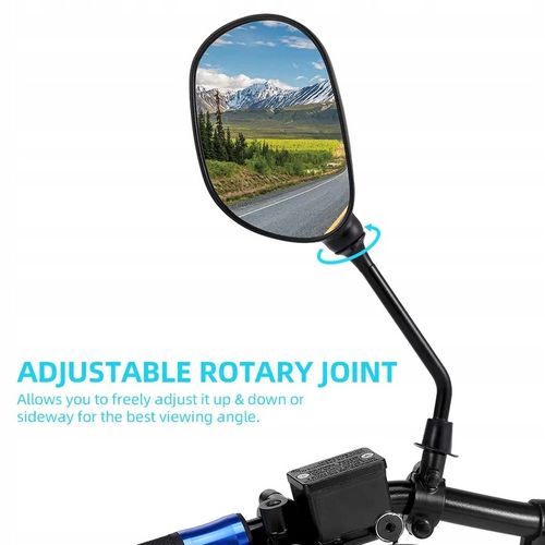 LUSTERKA DO SKUTERA MOTOCYKLA QUADA ATV UNIWERSALNE M8 M10 OBEJMY REDUKCJE na Arena.pl