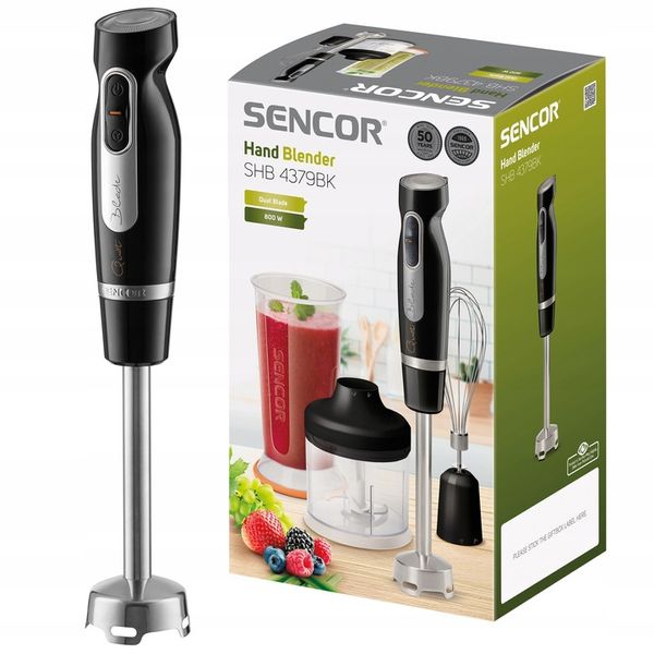 Blender Ręczny Sencor SHB 4379WH 800W TURBO zdjęcie 1