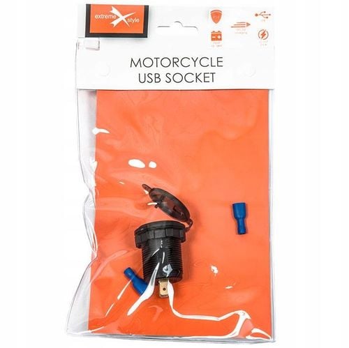 Motocyklowe gniazdo USB 12V USB 3.1A IP54 LED na Arena.pl