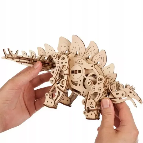 Puzzle 3D UGEARS Stegozaur zdjęcie 13