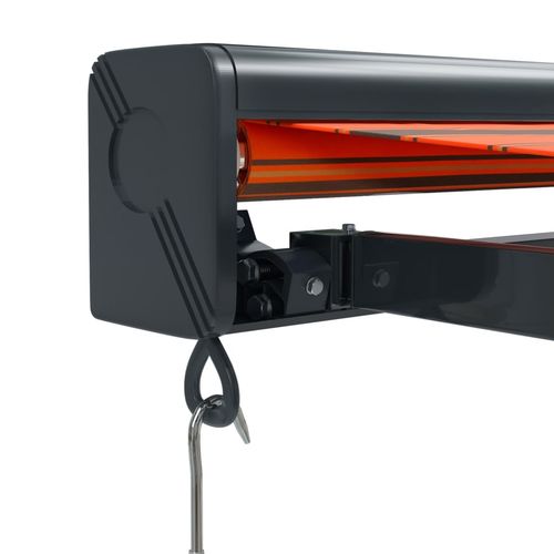 Zwijana markiza, pomarańcz i brąz, 4x3 m, tkanina i aluminium na Arena.pl