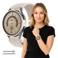 Pasek do AMAZFIT BIP / BIP 3 / 3 PRO / LITE / U / 1S opaska 20mm beżowy