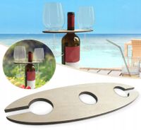 Stojak na WINO KIELISZKI Hotel Pensjonat DREWNIANY