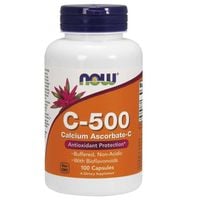 NOW FOODS C-500 Buforowana Wit C + Wapń + Bioflawonoidy Cytrusowe 100 kaps.
