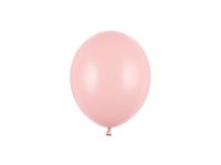 Balony pastelowe jasny różowy strong 12 cm 100 szt.