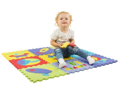 Piankowe puzzle podłogowe Kosmos – 50 elementów na Arena.pl
