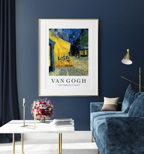 Plakat cyfrowy do wydruku van gogh caffe na Arena.pl