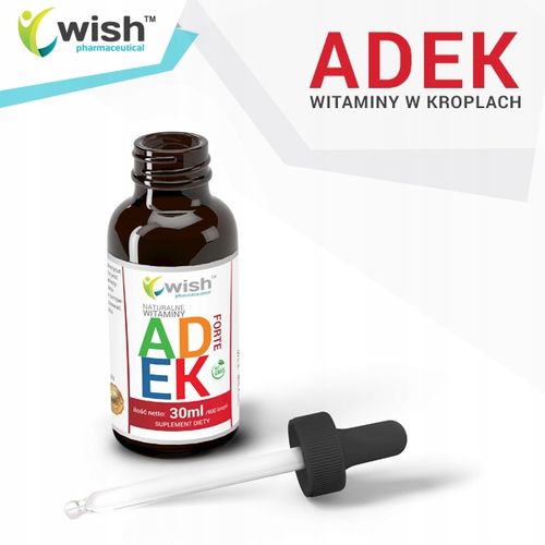 ADEK COMPLEX WITAMINA A, D3, E, K2 MK-7 30ml na Arena.pl