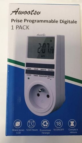 Awootsv gniazdo elektryczne cyfrowy programator na Arena.pl