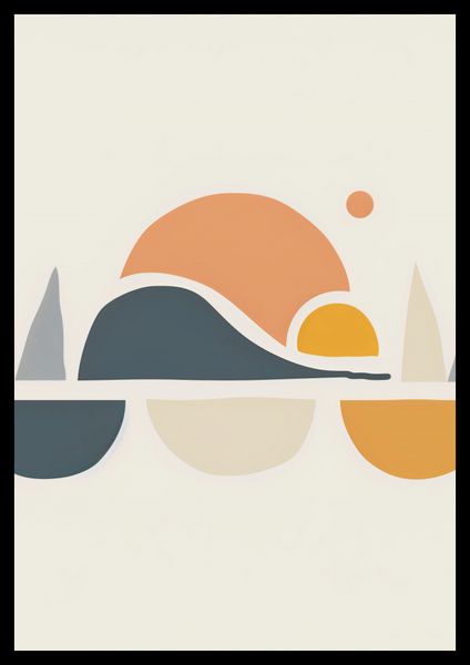 Plakat 68x98cm Pagórki Wyniosłości zdjęcie 2