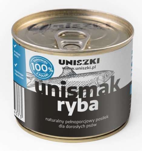 Mokra karma dla psów Unismak Ryba 200 gr na Arena.pl