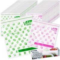 40x Worki Woreczki Torebki Strunowe do Przechowywania Żywności Mrożenia