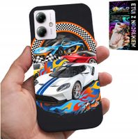 ETUI DO MOTOROLA MOTO G14 - SPORTOWE SAMOCHODY, WYŚCIGI CASE + SZKŁO