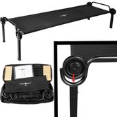 Łóżko polowe  Disc-O-Bed ONE L  czarne