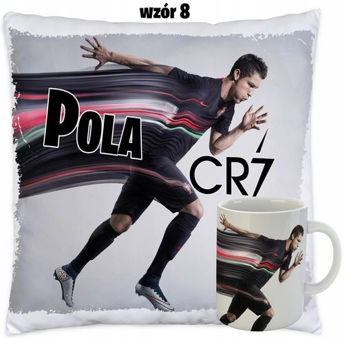 Kubek i Poduszka dla fana CRISTIANO RONALDO CR7 na Arena.pl