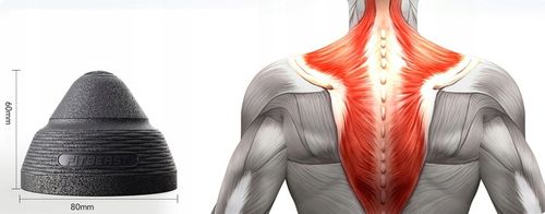 ROLLER PIŁKA DO MASAŻU CIAŁA STOŻEK Do Punktów Spustowych MASAŻER PUNKTOWY na Arena.pl