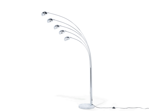 Lampa Stojąca Srebrna Flinders na Arena.pl