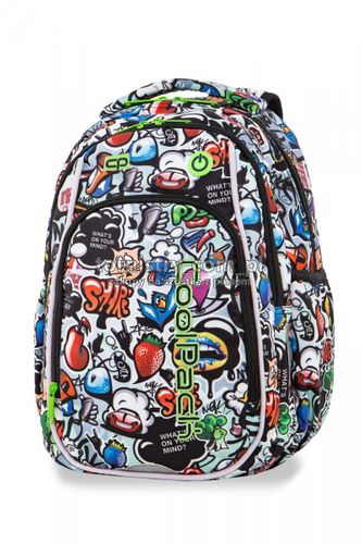 Plecak CoolPack LED STRIKE S GRAFFITI (94405) na Arena.pl