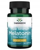 Swanson Melatonina Triple Strength 10 mg 60 kapsułek
