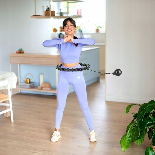 HULA HOP ODCHUDZAJĄCE Z OBCIĄŻENIEM OBCIĄŻNIKIEM SMART WYPUSTAKAMI HULAHOP na Arena.pl