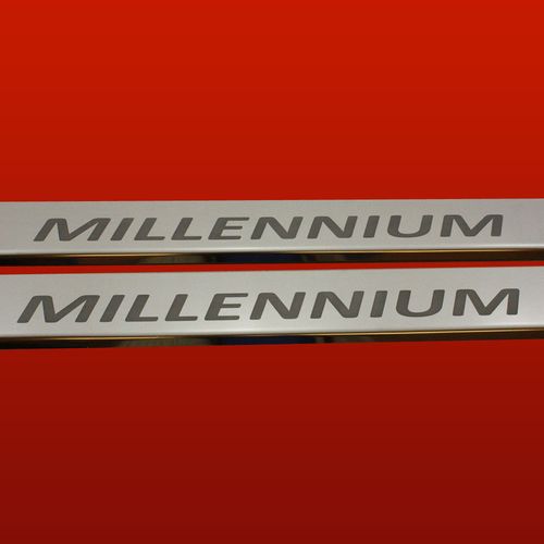 Listwa progowa FORD PUMA  MILLENNIUM Stal nierdzewna 304 połysk 2szt na Arena.pl