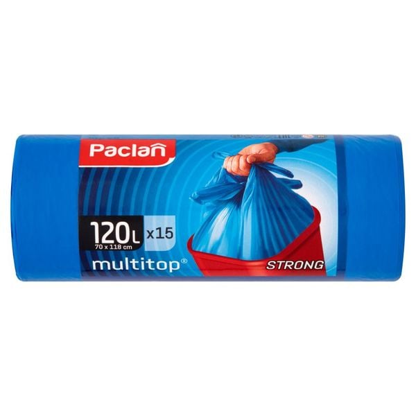 WORKI NA ŚMIECI 120L/15 MULTITOP PACLAN zdjęcie 1