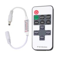 STEROWNIK ŚCIEMNIACZ DO TAŚM LED 12V RADIOWY PILOT