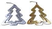 choinka drewniana  30cm zawieszka 3D