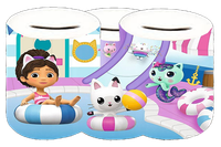 Skarbonka Ceramiczna Koci Domek Gabi