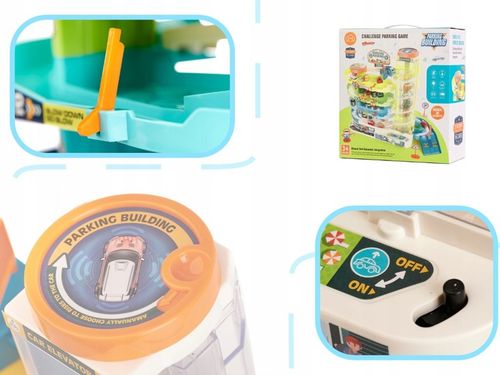 PARKING TOR DLA SAMOCHODÓW AUTEK DUŻY WIELOPOZIOMOWY INTERAKTYWNY + 6 AUT na Arena.pl